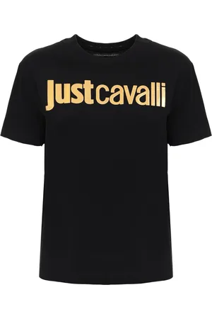 Roberto Cavalli Damen, Oberteile, Schwarzk, MGröße: