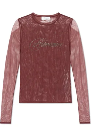 BLUMARINE Damen, Oberteile, Rot, LGröße:
