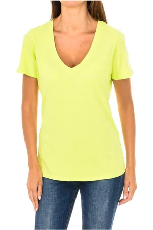 Emporio Armani Damen, Oberteile, Gelb, LGröße: