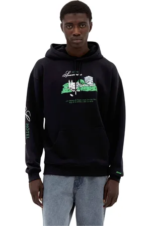 A.P.C. Herren, Sweatshirts & Hoodies, Schwarzk, MGröße: