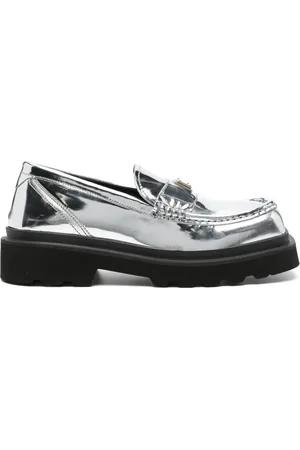 Dolce & Gabbana Damen, Schuhe, Grau, 37 1/2 EUGröße: