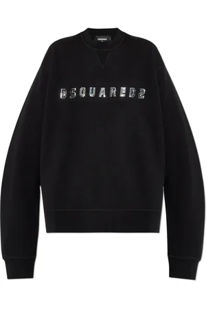 Dsquared2 Damen, Sweatshirts & Hoodies, Schwarzk, SGröße: