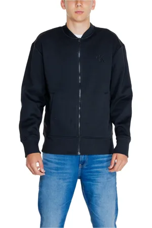 Calvin Klein Herren, Sweatshirts & Hoodies, Schwarzk, LGröße: