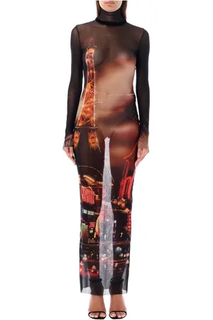 Jean Paul Gaultier Damen, Kleider, Schwarzk, XSGröße: