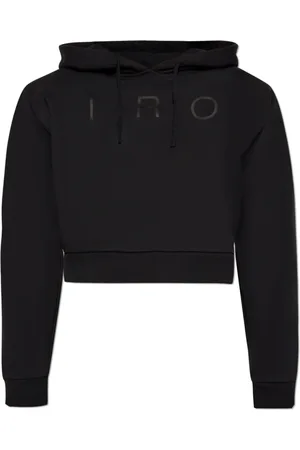 IRO Damen, Sweatshirts & Hoodies, Schwarzk, LGröße: