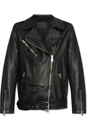 AllSaints Damen, Jacken, Schwarzk, MGröße: