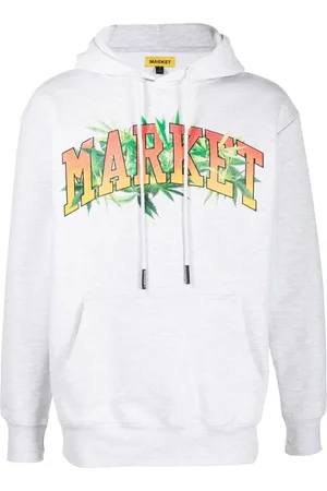 MARKET Herren, Sweatshirts & Hoodies, Grau, MGröße: