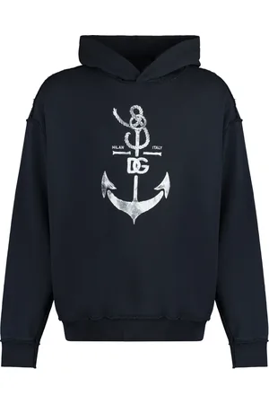 Dolce & Gabbana Herren, Sweatshirts & Hoodies, Blau, MGröße: