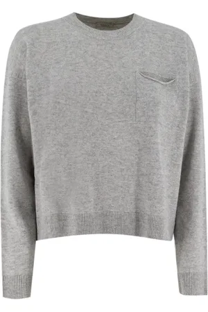PESERICO SIGN Damen, Sweatshirts & Hoodies, Grau, XSGröße: