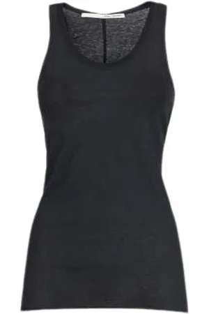 ISABEL BENENATO Damen, Oberteile, Schwarzk, LGröße: