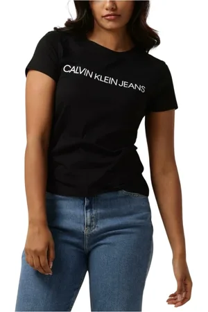 Calvin Klein Damen, Oberteile, Schwarzk, XSGröße:
