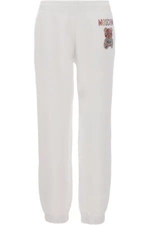 Moschino Damen, Hosen, Weiß, SGröße: