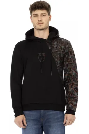 AUTOMOBILI LAMBORGHINI Herren, Sweatshirts & Hoodies, Schwarzk, SGröße:
