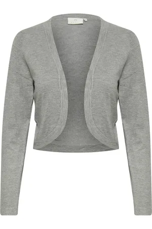 Kaffe Damen, Strickwaren, Grau, 2XLGröße: