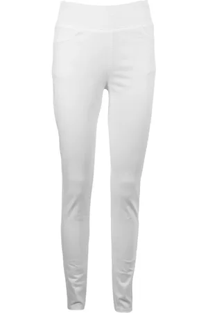 Freequent Damen, Hosen, Weiß, 2XLGröße: