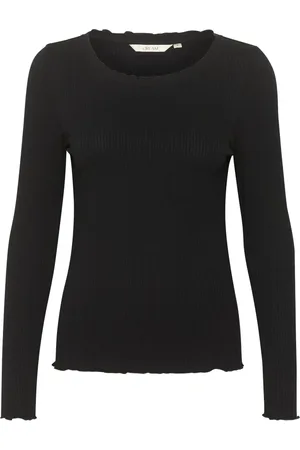 Cream Damen, Oberteile, Schwarzk, LGröße: