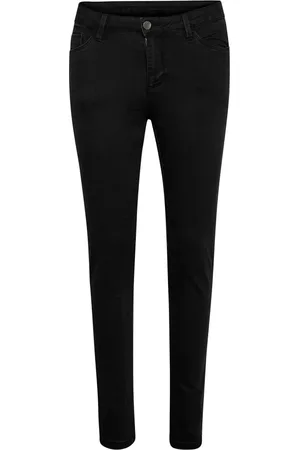 Kaffe Damen, Jeans, Schwarzk, XLGröße: