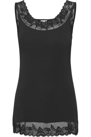 Cream Damen, Oberteile, Schwarzk, LGröße: