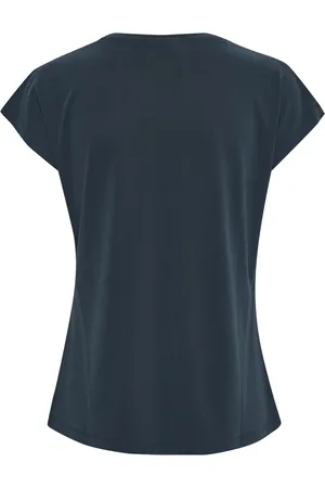 Kaffe Damen, Oberteile, Blau, LGröße:
