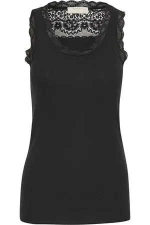 Cream Damen, Oberteile, Schwarzk, SGröße: