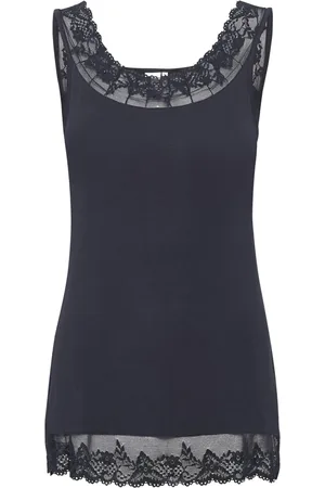 Cream Damen, Oberteile, Blau, MGröße: