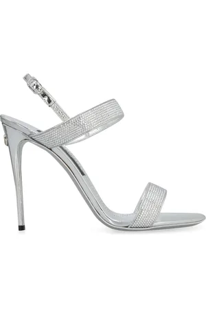 Dolce & Gabbana Damen, Schuhe, Grau, 36 EUGröße: