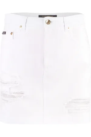Dolce & Gabbana Damen, Röcke, Weiß, XSGröße: