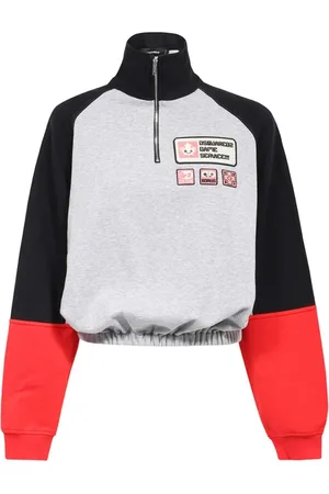 Dsquared2 Damen, Sweatshirts & Hoodies, Mehrfarbig, SGröße: