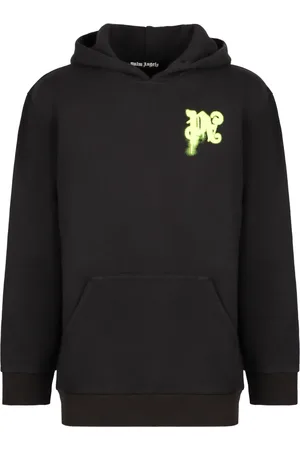 Palm Angels Herren, Sweatshirts & Hoodies, Schwarzk, XLGröße:
