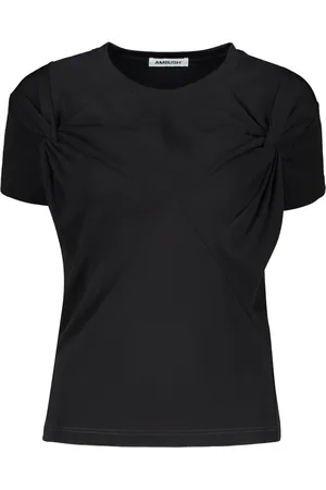 AMBUSH Damen, Oberteile, Schwarzk, LGröße: