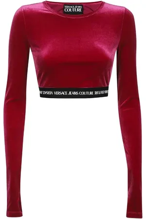 VERSACE Damen, Oberteile, Rot, MGröße: