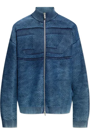Diesel Herren, Strickwaren, Blau, LGröße: