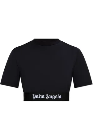 Palm Angels Damen, Oberteile, Schwarzk, SGröße: