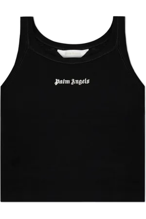 Palm Angels Damen, Oberteile, Schwarzk, LGröße: