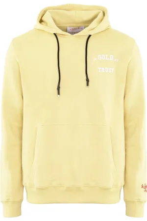In Gold We Trust Herren, Sweatshirts & Hoodies, Gelb, XLGröße: