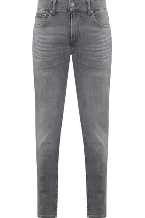 7 for all Mankind Herren, Jeans, Grau, W33Größe: