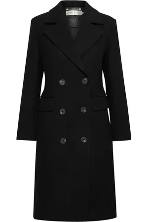 INWEAR Damen, Mäntel, Schwarzk, LGröße: