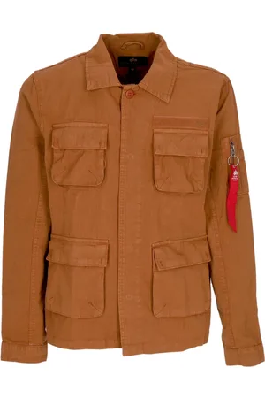 Alpha Industries Herren, Jacken, Braun, MGröße: