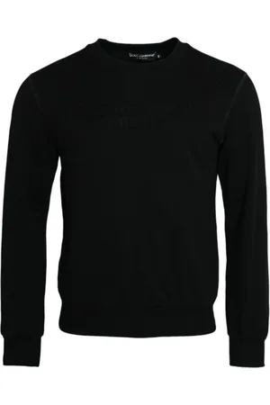 Dolce & Gabbana Herren, Sweatshirts & Hoodies, Schwarzk, XSGröße: