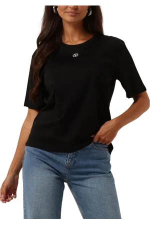 Moss Copenhagen Damen, Oberteile, Schwarzk, S/MGröße: