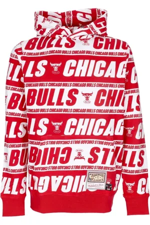 Mitchell & Ness Herren, Sweatshirts & Hoodies, Rot, MGröße:
