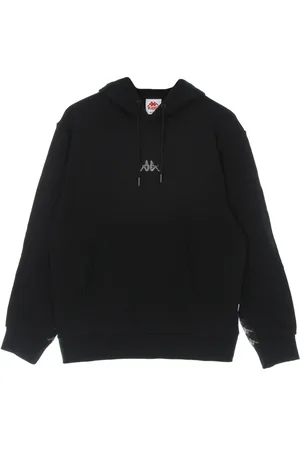 Kappa Herren, Sweatshirts & Hoodies, Schwarzk, SGröße: