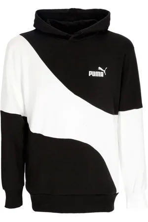 PUMA Damen, Sweatshirts & Hoodies, Schwarzk, LGröße:
