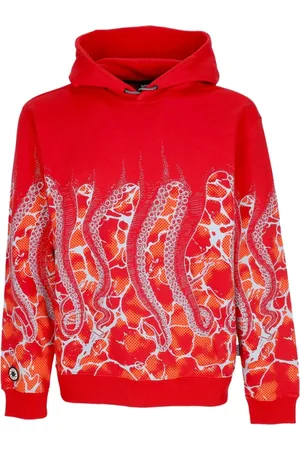 Octopus Herren, Sweatshirts & Hoodies, Rot, XLGröße: