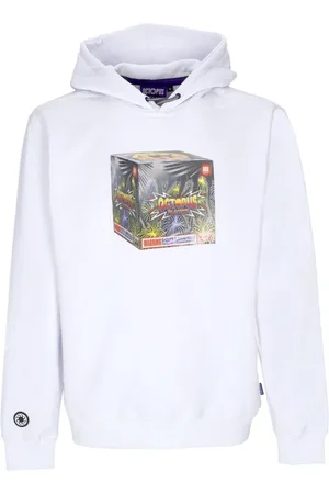 Octopus Herren, Sweatshirts & Hoodies, Weiß, LGröße: