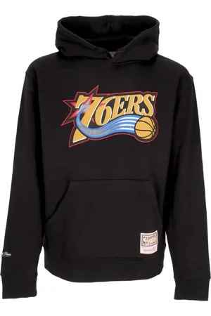 Mitchell & Ness Herren, Sweatshirts & Hoodies, Schwarzk, LGröße: