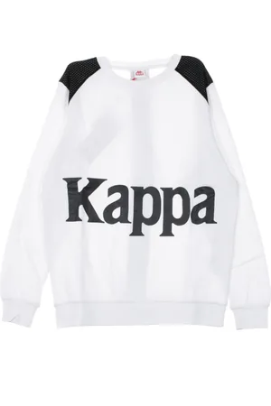 Kappa Herren, Sweatshirts & Hoodies, Weiß, LGröße: