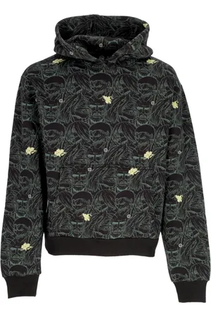 DOLLY NOIRE Herren, Sweatshirts & Hoodies, Schwarzk, XLGröße: