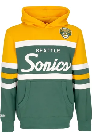 Mitchell & Ness Herren, Sweatshirts & Hoodies, Grün, SGröße: