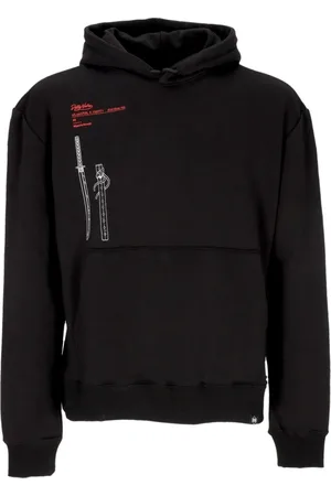 DOLLY NOIRE Herren, Sweatshirts & Hoodies, Schwarzk, XLGröße: